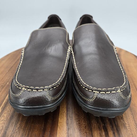 Cole Haan Shoes Mens 11 M Brown Leather Tucker Venetian Slip On Loafers Comfort main image 5